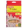Pastelky trojhranné silné Trilino 12ks