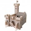 Dřevěná skládačka 3D puzzle - Hrad