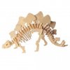 Dřevěná skládačka 3D puzzle - Stegosaurus