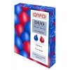 OVO Tekuté barvy DUO modrá / červená