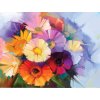 Malování podle čísel na rámu 40 x 50 cm - Květiny