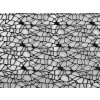 Dekorační bavlněná metráž pavučina 100 x 160 cm - černá