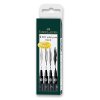 POPISOVAČ FABER-CASTELL PITT ARTIST PEN - SADA 4 KS, S, F, M, B, ČERNÉ