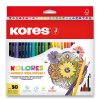 Pastelky Kores Kolores Mandalas - 50 barev