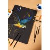 Blok Clairefontaine Paint on Black - A5, 20 listů, 250 g