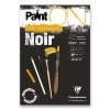 Blok Clairefontaine Paint on Black - A5, 20 listů, 250 g