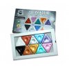 Magic Triangle wax crayon 10 metalic