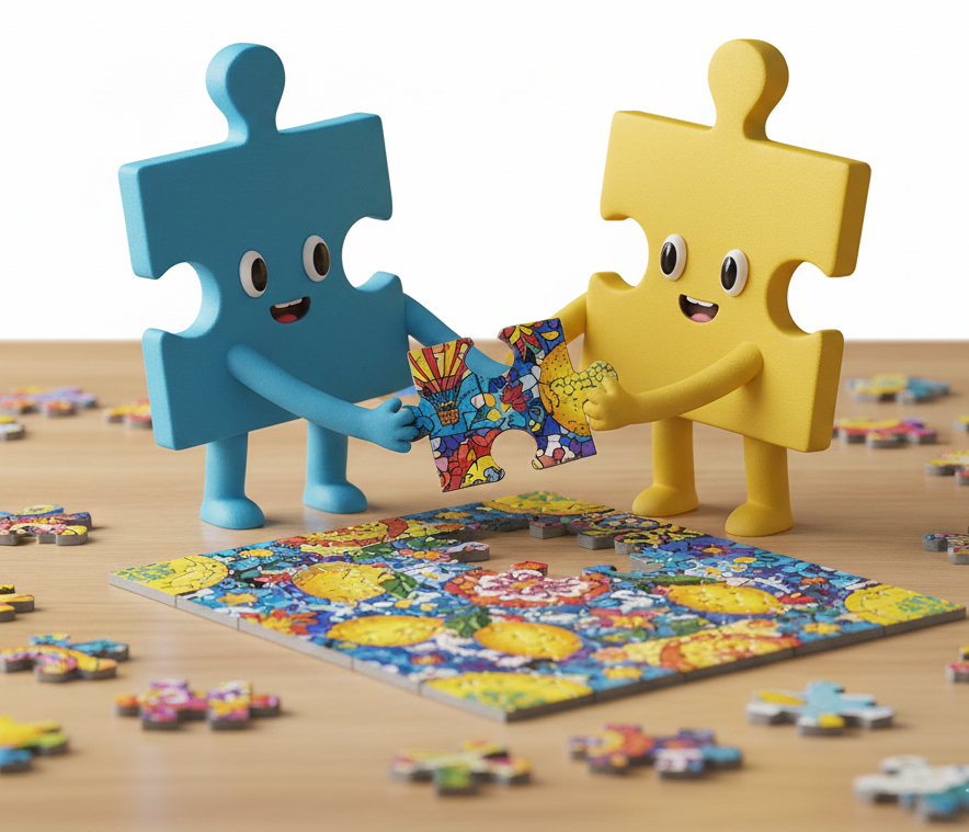 Puzzle Cherry Pazzi - když je skládání umění, humor a sběratelská vášeň!