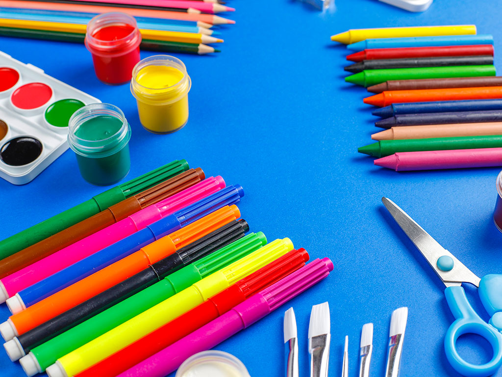 Výtvarné potřeby pro MŠ a ZŠ – co objednat hromadně do školky nebo školy
