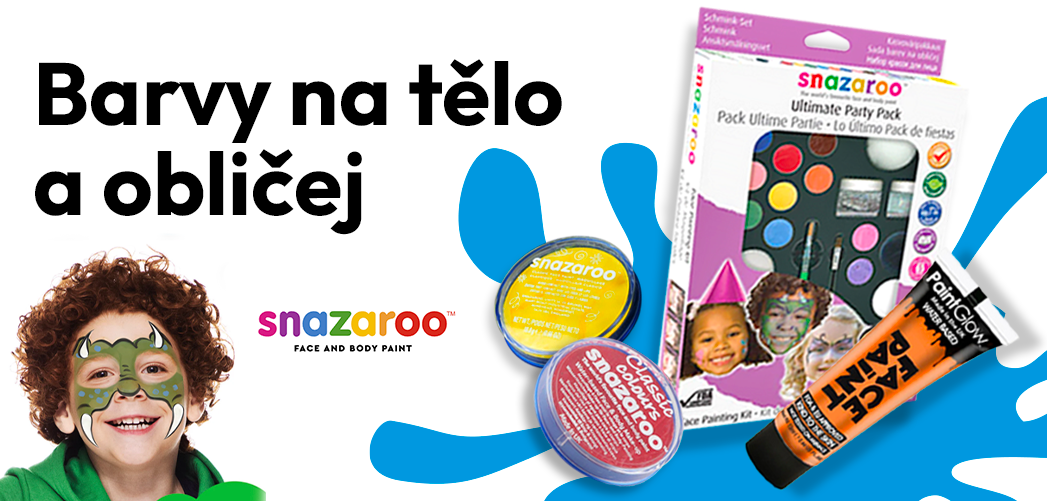 Barvy na obličej a tělo