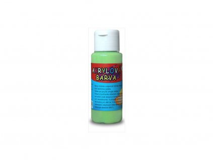 Akrylová barva 60ml - zelená světlá (yellow green)