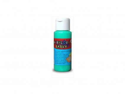 Akrylová barva 60ml- zelená