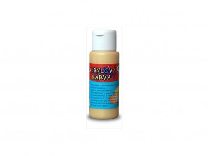 Akrylová barva 60ml- zlatá