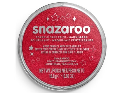 766416185501 SNZ SPARKLE FACE PAINT 18ML RED [CLOSED]