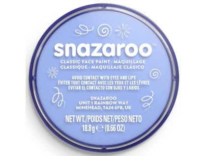 Snazaroo barva na obličej 18ml - modrá světlá - "Pale Blue"
