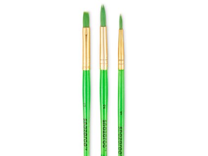 766416405005 SNZ STARTER BRUSH GREEN 3 PACK OPEN PACK CLOSE UP (1)