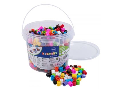 Korálky zažehlovací velké- maxi XL v kbelíčku- 950ks