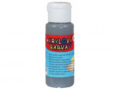 Akrylová barva 60ml - šedá (grey)