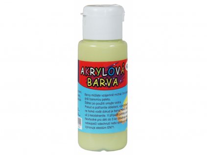 Akrylová barva 60ml - citronově žlutá (lemon yellow)