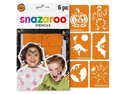 766416000132 SNZ STENCILS HALLOWEEN 6PC [OPEN DHI]