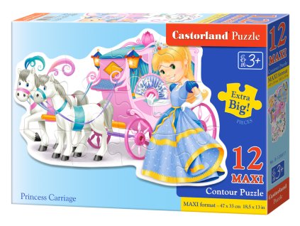 Puzzle Castorland Contour MAXI 12 dílků - Popelka