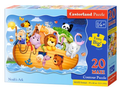Puzzle Castorland MAXI 20 dílků - Noemova archa