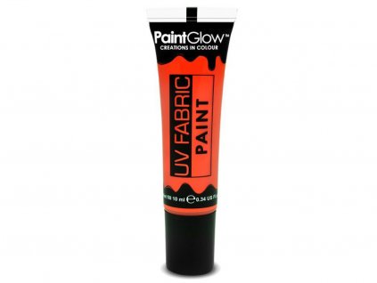 Barvy na textil UV neon 13 ml - oranžová (Neon orange)