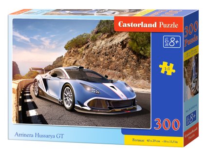 Puzzle 300 dílků- Modré Arrinera Hussarya GT