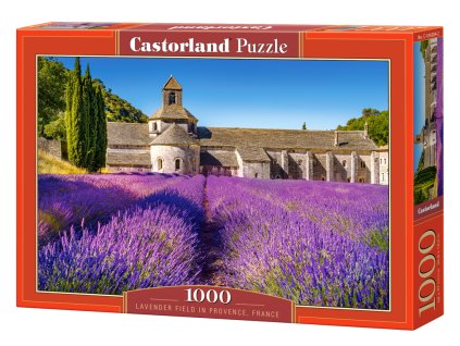 Puzzle Castorland 1000 dílků - Levandulové pole v Provence