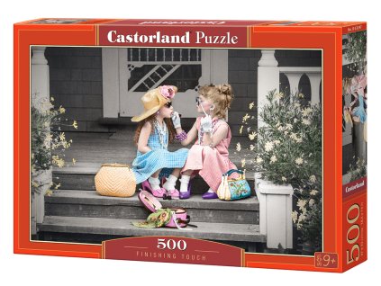 Puzzle Castorland 500 dílků - Holčičky na schodech