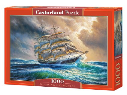 Puzzle Castorland 1000 dílků - Plachetnice na moři