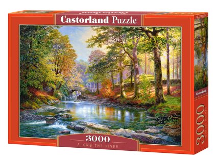 Puzzle Castorland 3000 dílků - Podél řeky