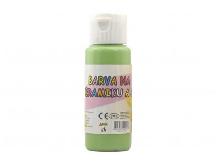 Barva na sklo a keramiku 60ml- zelená