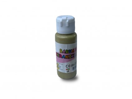 Akrylová barva na sklo a keramiku 60ml- black gold