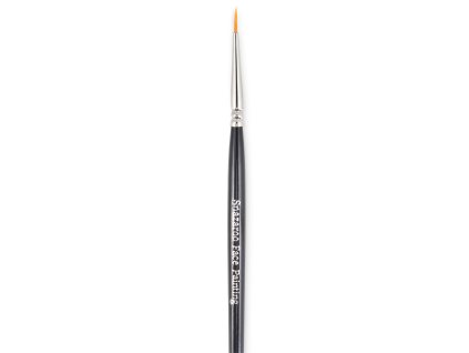 766416413246 SNZ PRO FINE ROUND BRUSH BLACK OPEN PACK CLOSE UP (1)