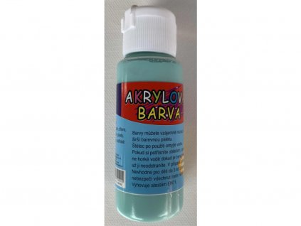 Akrylová barva 60ml - cobalt green-tyrkysová