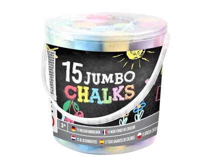 Jumbo křídy 15ks