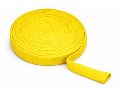 Pletený tubus 3 cm x 10 m žlutý