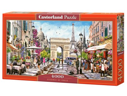 Puzzle Castorland 4000 dílků -Ulice v Paříži