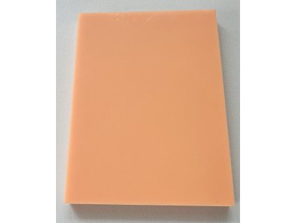 Guma pro linoryt 10 x 7,5 x 0,9 cm Profi oranžová