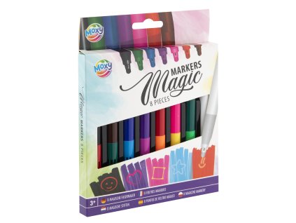 Magické fixy, 7 ks, 1 zmizík