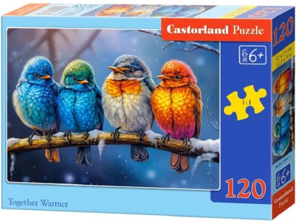 Puzzle Castorland 120 dílků - Together Warmer