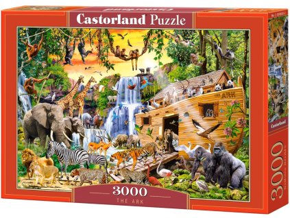 Puzzle Castorland 3000 dílků - Noemova Archa