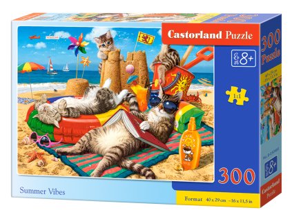 Puzzle 300 dílků- Letní pohoda