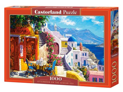 Puzzle Castorland 1000 dílků - Odpoledne u Egejského moře