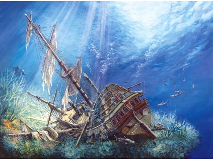 Puzzle Castorland 2000 dílků - Potopená loď