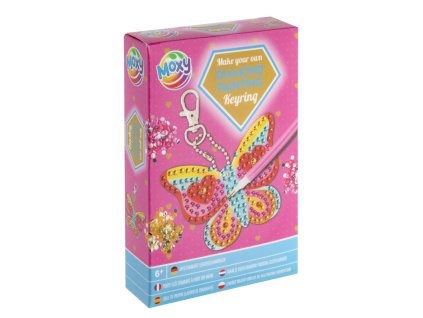 Diamantový přívěsek pro děti-motýl