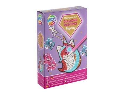 Diamantový přívěsek pro děti-jednorožec