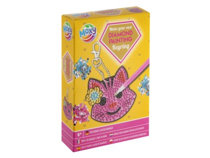 Diamantový přívěsek pro děti-kočka