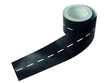Samolepka silnice na roli, 10 m, šířka 8 cm